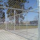 chain wire fencing with chain mesh gate